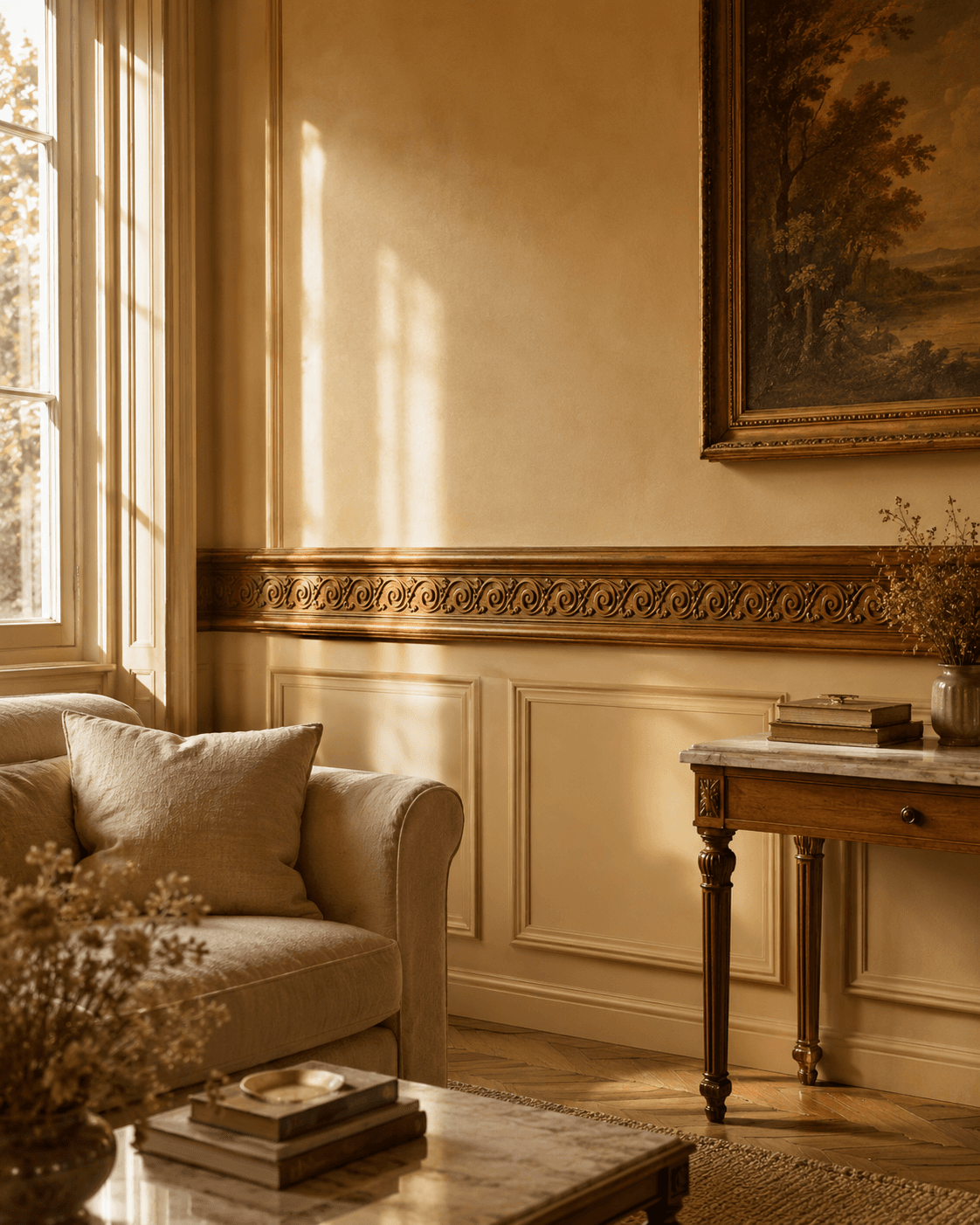Cimaises & frises — vue d'ambiance