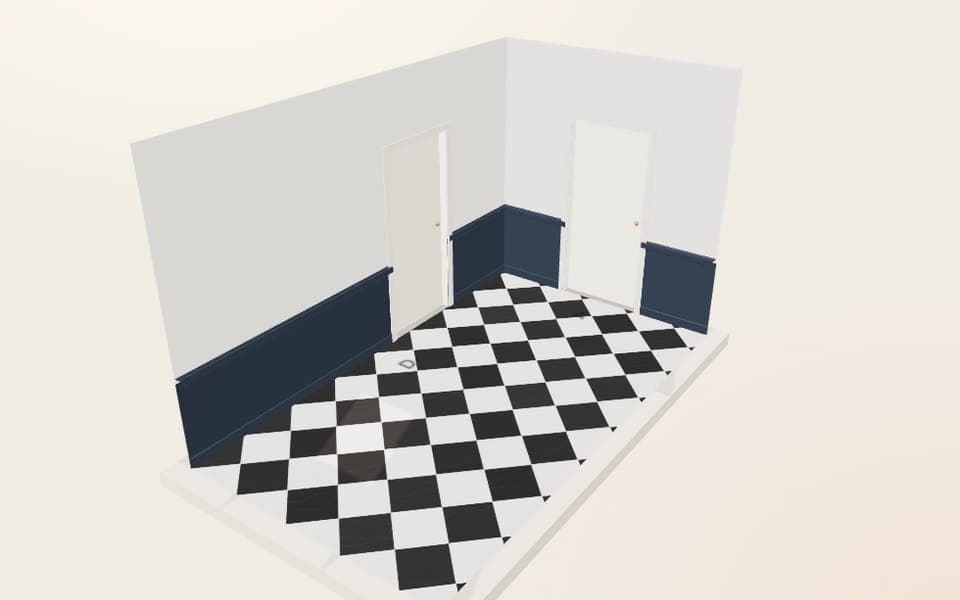 Entrée graphique : rendu du simulateur 3D